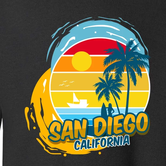 San Diego California Toddler Sweatshirt