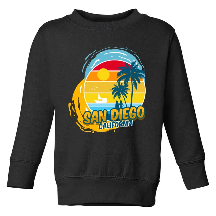 San Diego California Toddler Sweatshirt