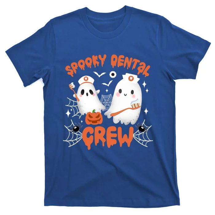 Spooky Dental Crew Dentist Squad Halloween Dentistry Team Funny Gift T-Shirt