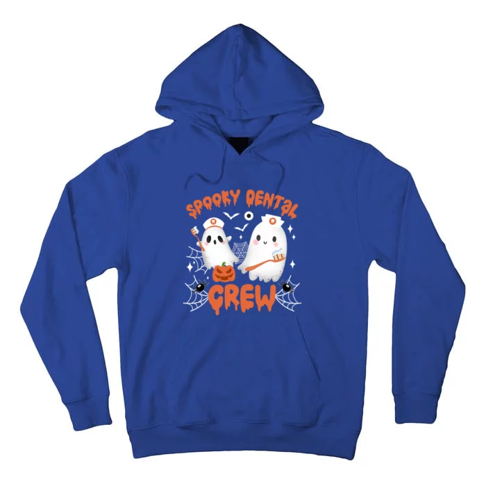 Spooky Dental Crew Dentist Squad Halloween Dentistry Team Funny Gift Tall Hoodie