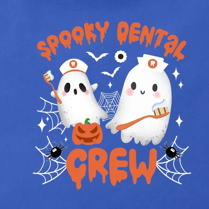 Spooky Dental Crew Dentist Squad Halloween Dentistry Team Funny Gift Zip Tote Bag