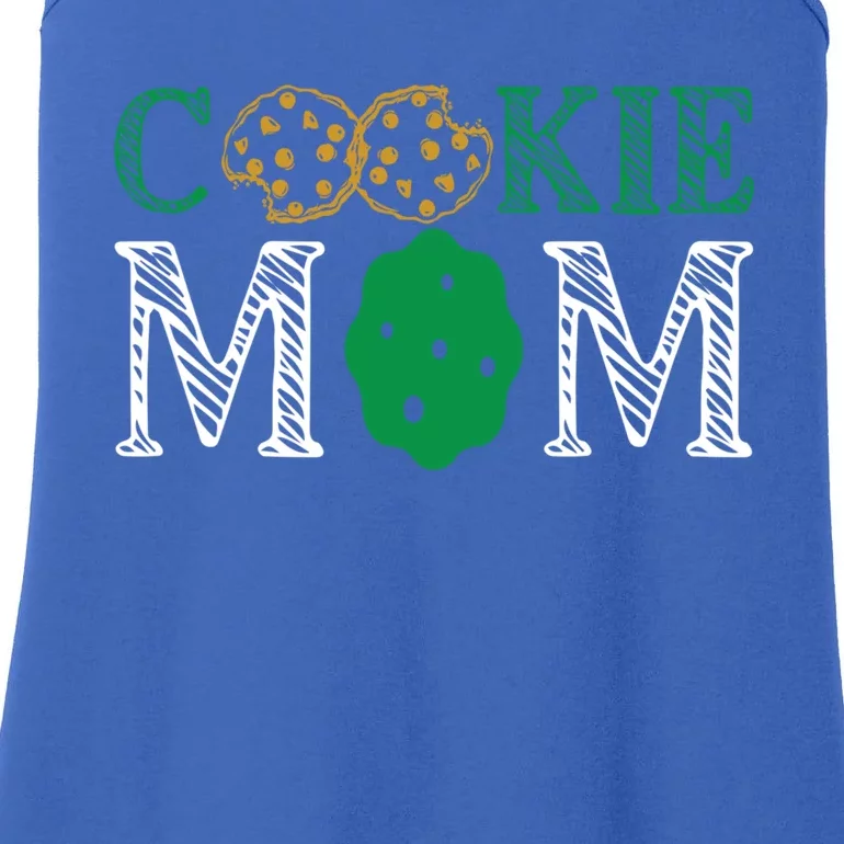 Scout Design Cookie Mom Funny Troop Leader Cookie Funny Gift Ladies Essential Tank