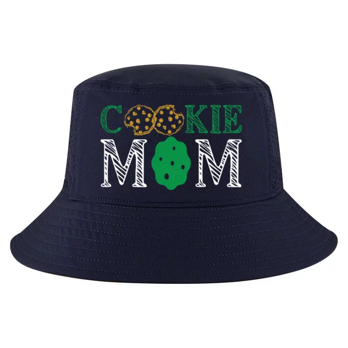 Scout Design Cookie Mom Funny Troop Leader Cookie Funny Gift Cool Comfort Performance Bucket Hat