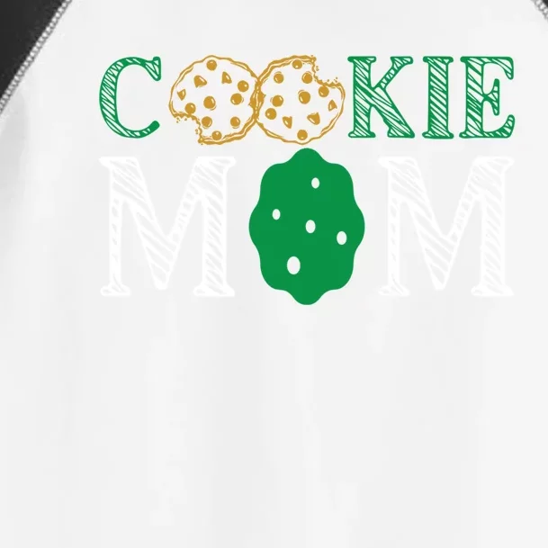 Scout Design Cookie Mom Funny Troop Leader Cookie Funny Gift Toddler Fine Jersey T-Shirt