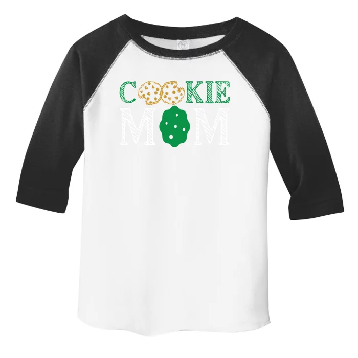 Scout Design Cookie Mom Funny Troop Leader Cookie Funny Gift Toddler Fine Jersey T-Shirt