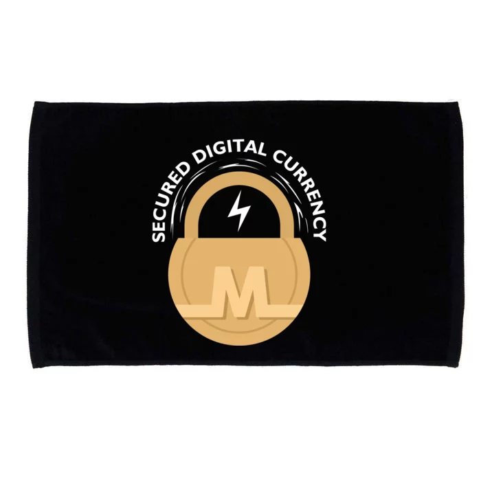 Secured Digital Currency Microfiber Hand Towel