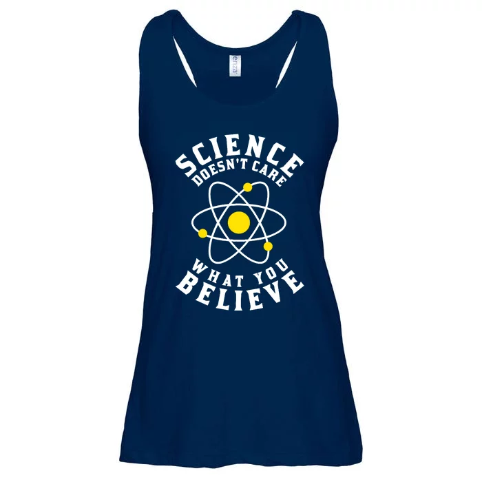 Science DoesnT Care What You Believe Ladies Essential Flowy Tank