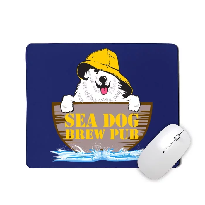 Sea Dog Cool Vector Design Mousepad