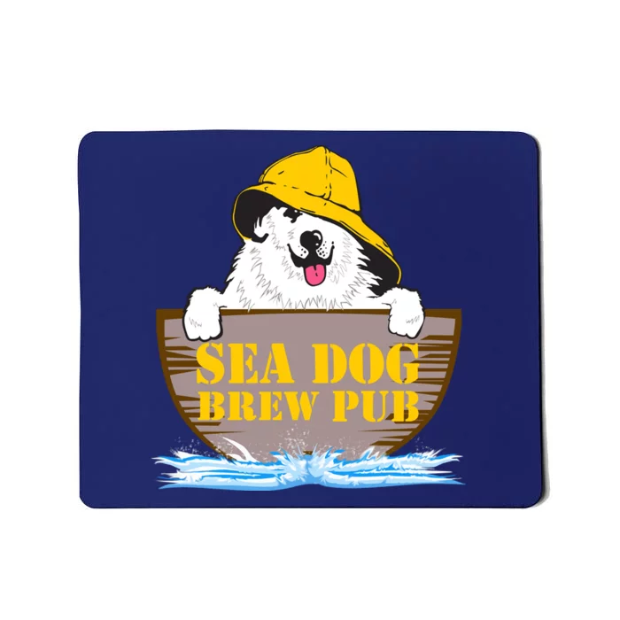 Sea Dog Cool Vector Design Mousepad