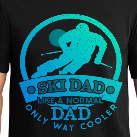 Ski Dad Cool Dad Gift Pajama Set