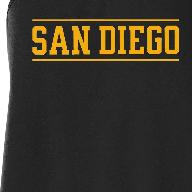 San Diego Classic City Pride Women's Racerback Tank