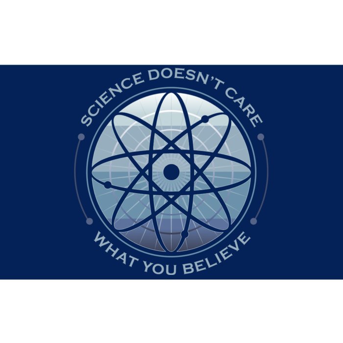 Science Doesn't Care What You Believe Atom Bumper Sticker