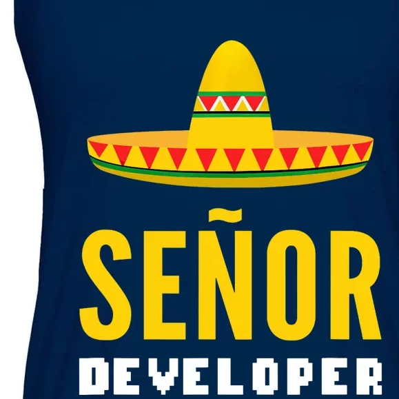 Senor Developer Computer Specialist Ladies Essential Flowy Tank