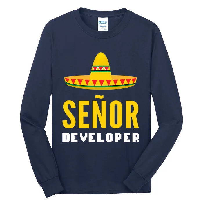 Senor Developer Computer Specialist Tall Long Sleeve T-Shirt