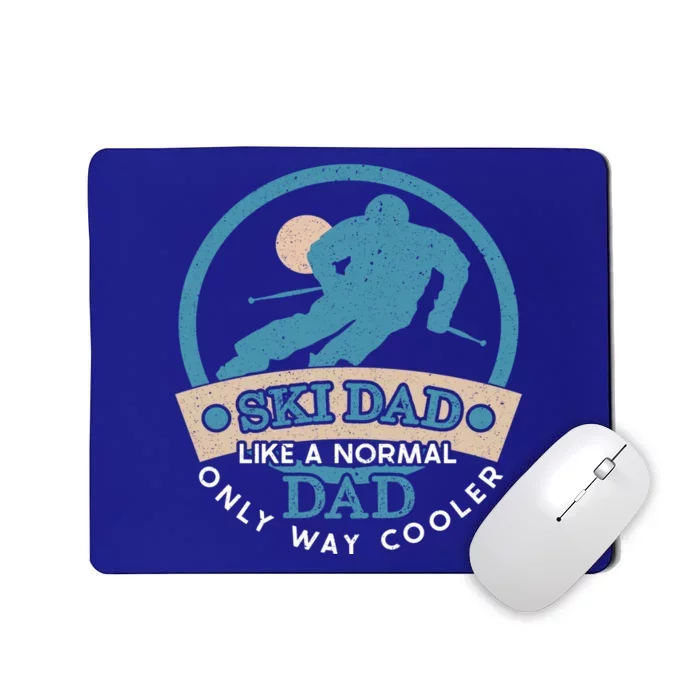 Ski Dad Cool Dad Gift Mousepad