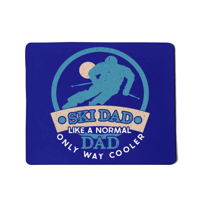 Ski Dad Cool Dad Gift Mousepad