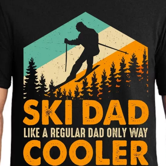 Ski Dad Cooler Funny Gift Store Motif Graphic Design Random Cool Gift Pajama Set