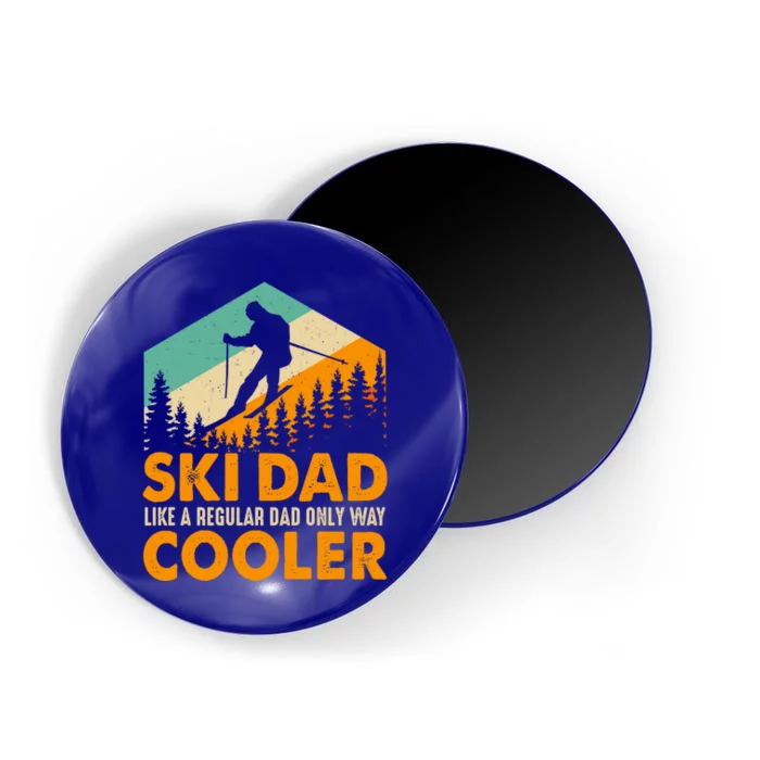 Ski Dad Cooler Funny Gift Store Motif Graphic Design Random Cool Gift Magnet