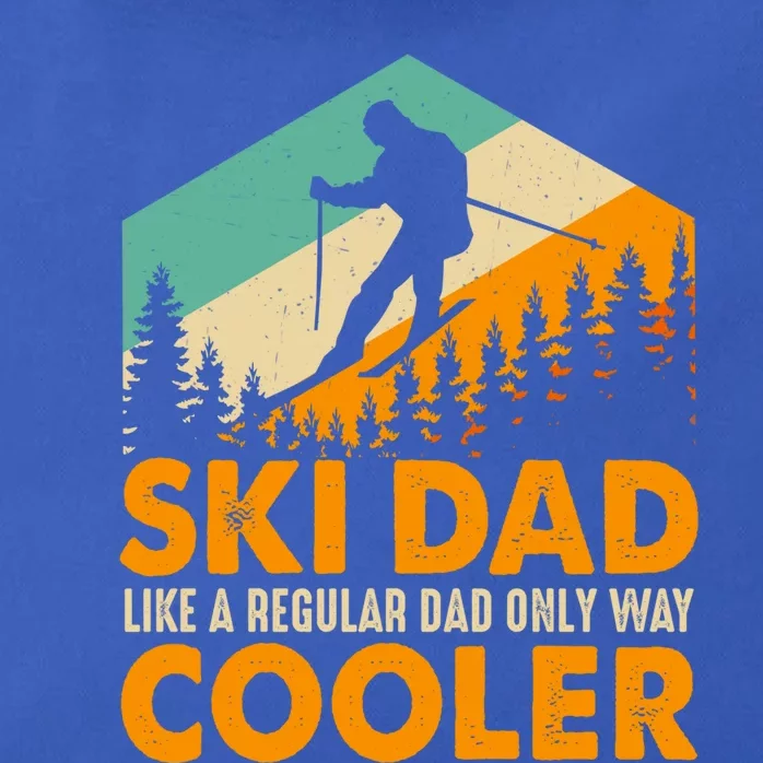 Ski Dad Cooler Funny Gift Store Motif Graphic Design Random Cool Gift Zip Tote Bag