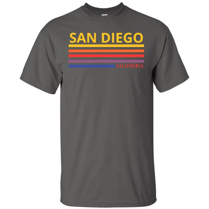 San Diego California Retro Tall T-Shirt