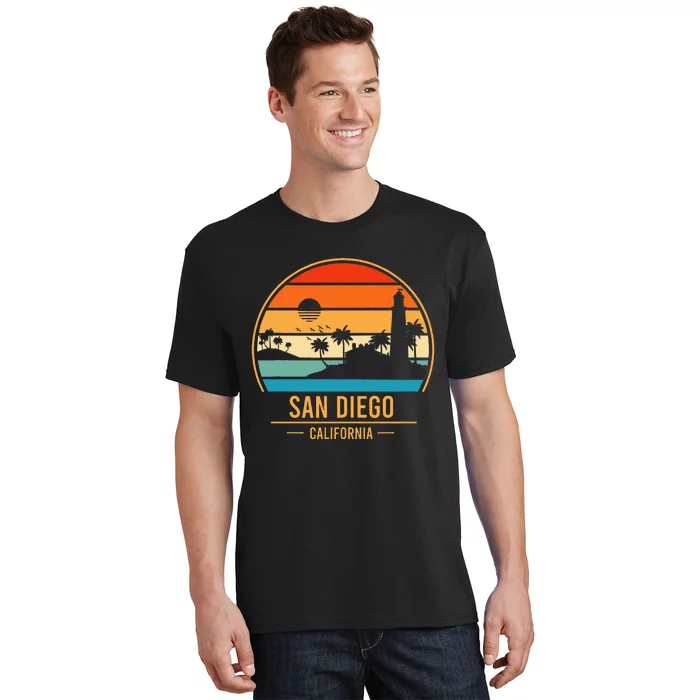 San Diego California Ca Throwback Design Classic T-Shirt