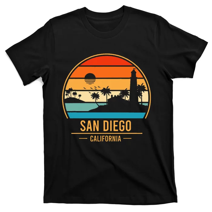 San Diego California Ca Throwback Design Classic T-Shirt