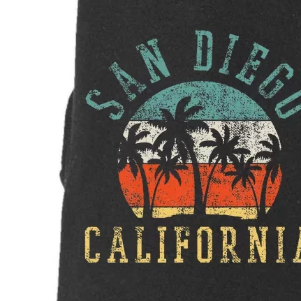 San Diego California Doggie 3-End Fleece Hoodie