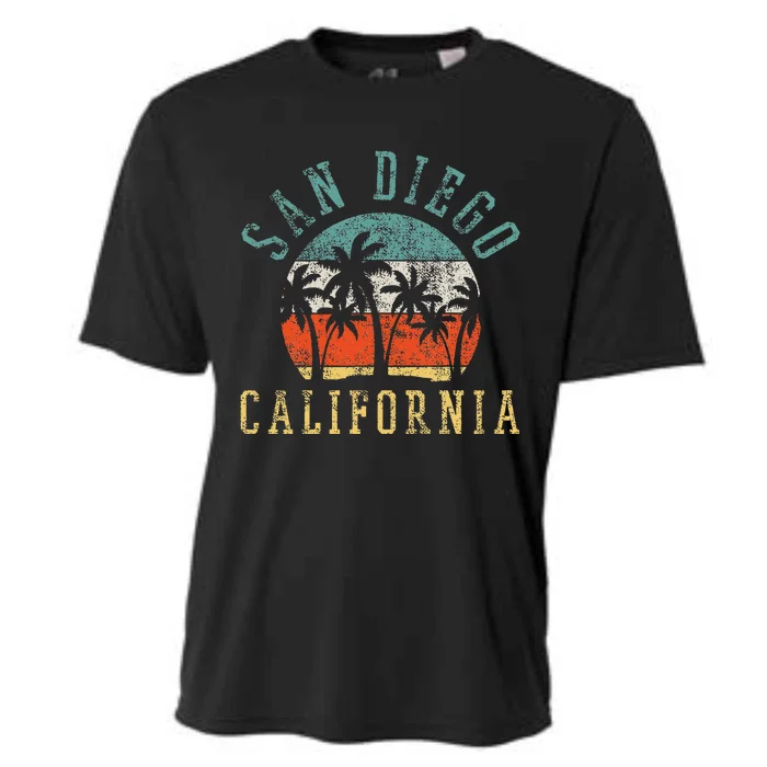 San Diego California Cooling Performance Crew T-Shirt