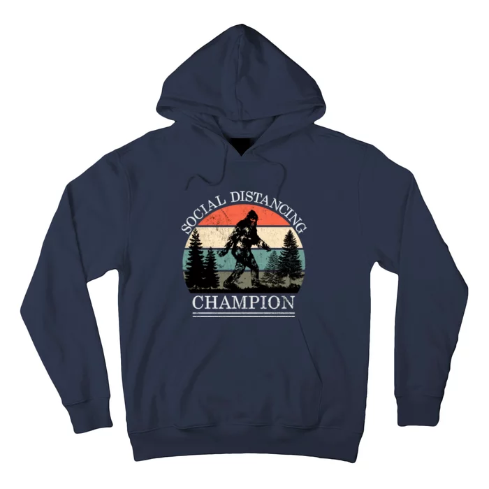 Social Distancing Champion Bigfoot Hoodie