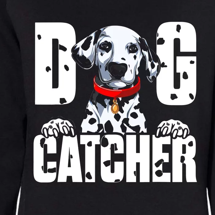 Soft Dog Catcher Costume Dalmatian Easy Family Costume Womens California Wash Sweatshirt