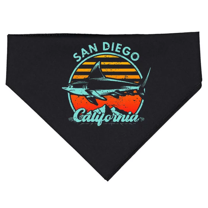 San Diego California USA-Made Doggie Bandana