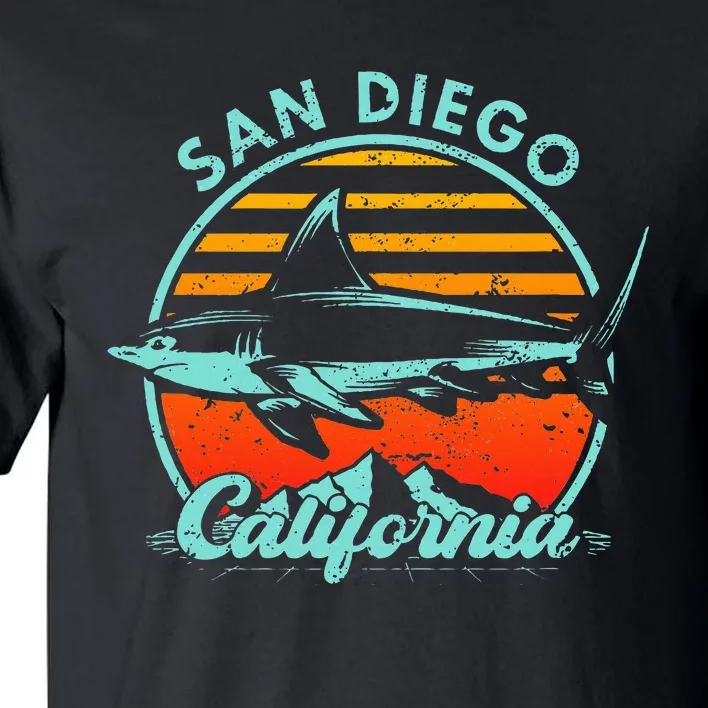 San Diego California Tall T-Shirt