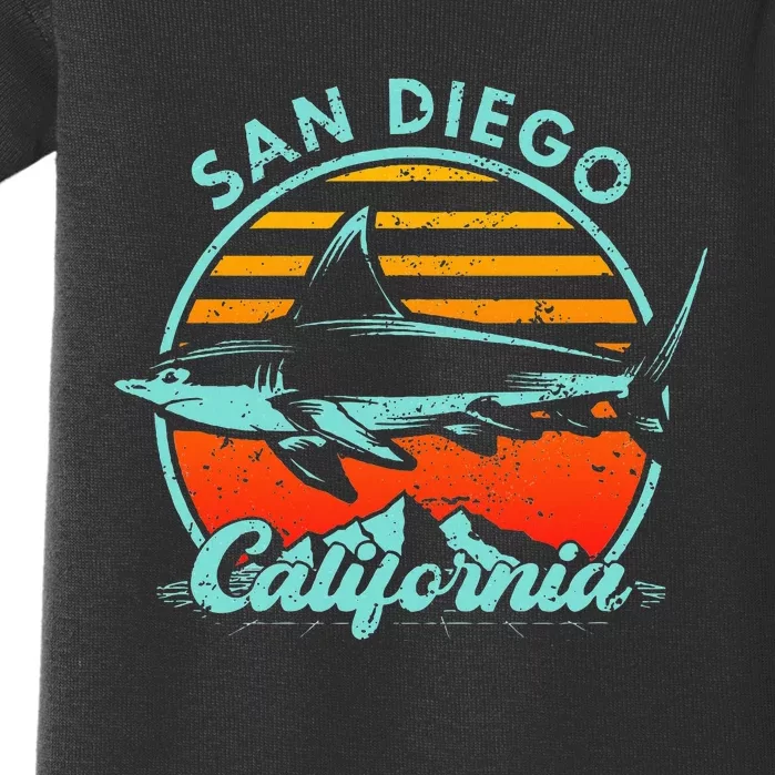 San Diego California Baby Bodysuit