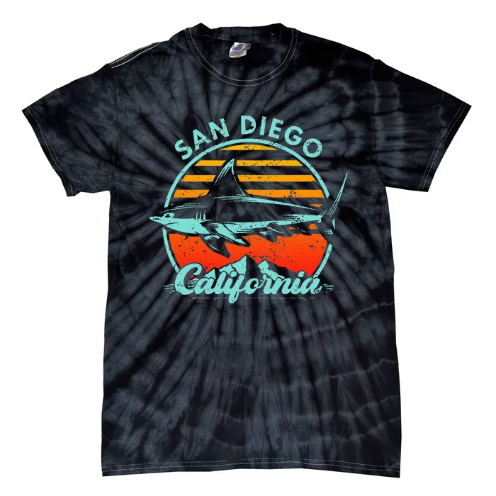 San Diego California Tie-Dye T-Shirt