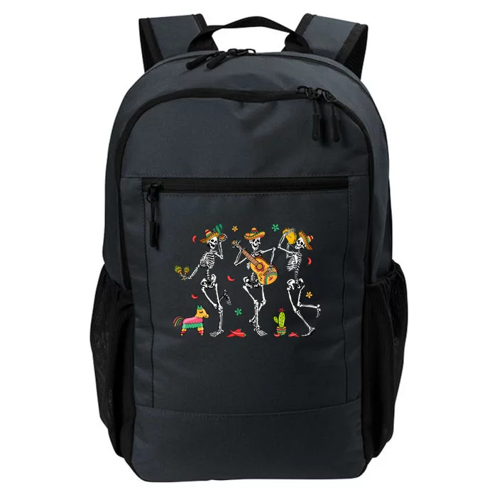 Skeleton Dabbing Cinco De Mayo Party Daily Commute Backpack