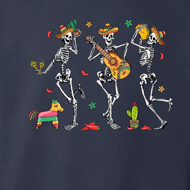 Skeleton Dabbing Cinco De Mayo Party Toddler Hoodie