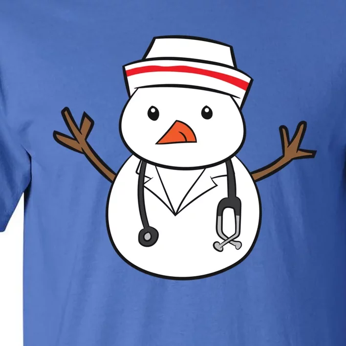 Snow Doctor Christmas Nurse Christmas Doctor Gift Tall T-Shirt