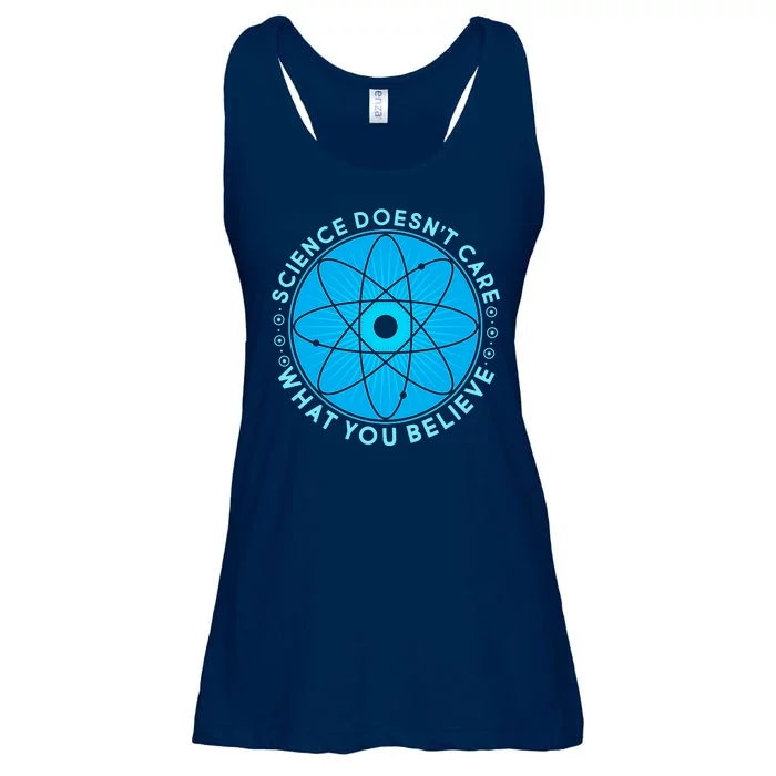 Science Doesn't Care What You Believe Ladies Essential Flowy Tank