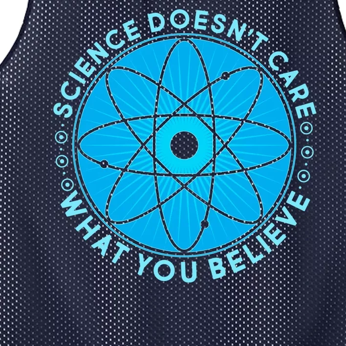 Science Doesn't Care What You Believe Mesh Reversible Basketball Jersey Tank