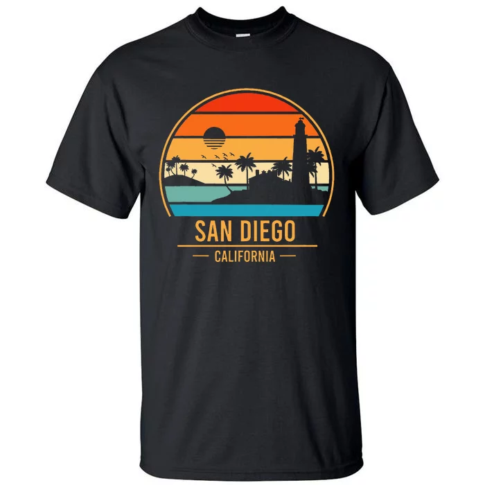 San Diego California Ca Tall T-Shirt