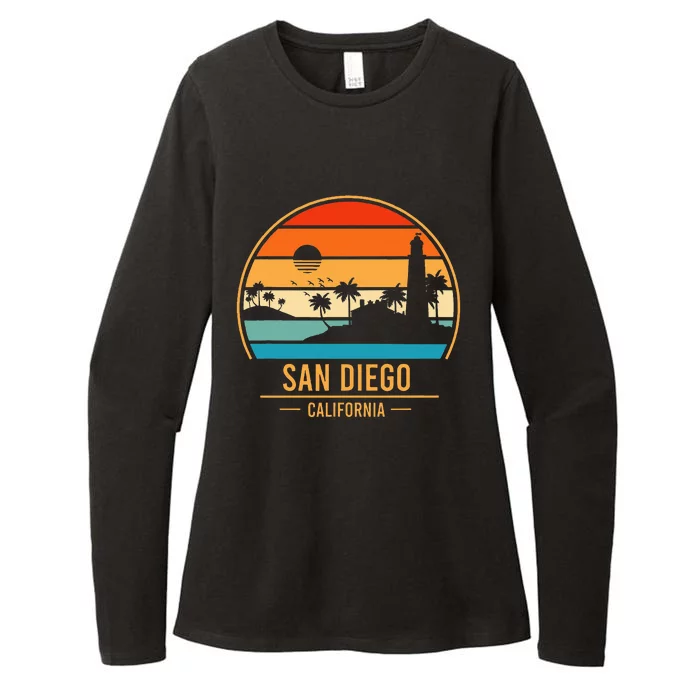 San Diego California Ca Womens CVC Long Sleeve Shirt