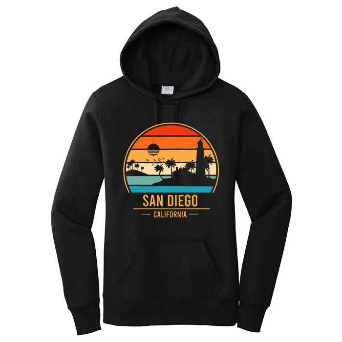 San Diego California Ca Women's Pullover Hoodie