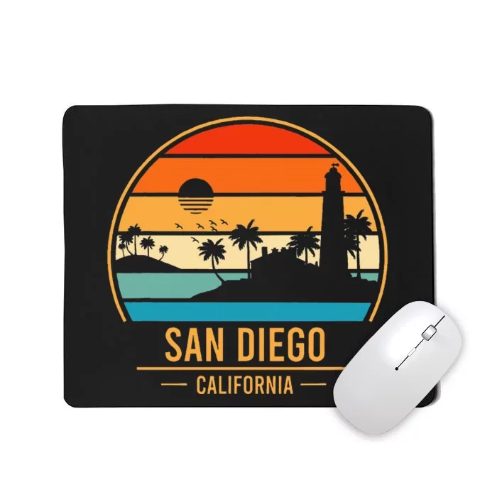 San Diego California Ca Mousepad