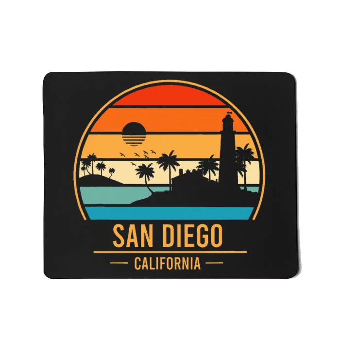 San Diego California Ca Mousepad