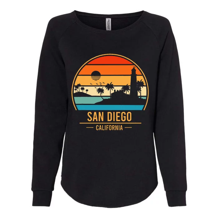 San Diego California Ca Womens California Wash Sweatshirt