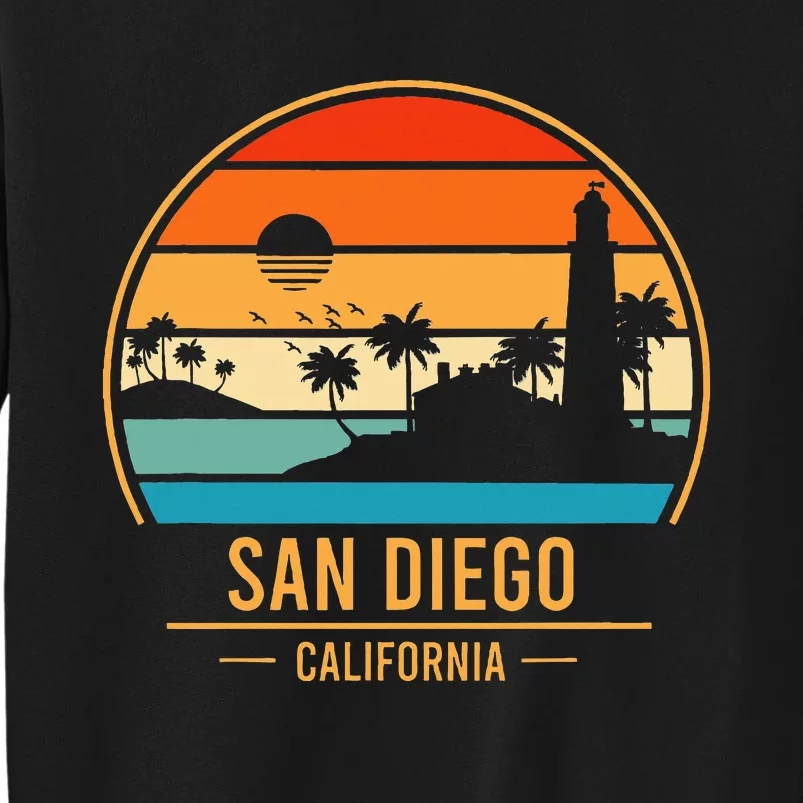 San Diego California Ca Tall Sweatshirt