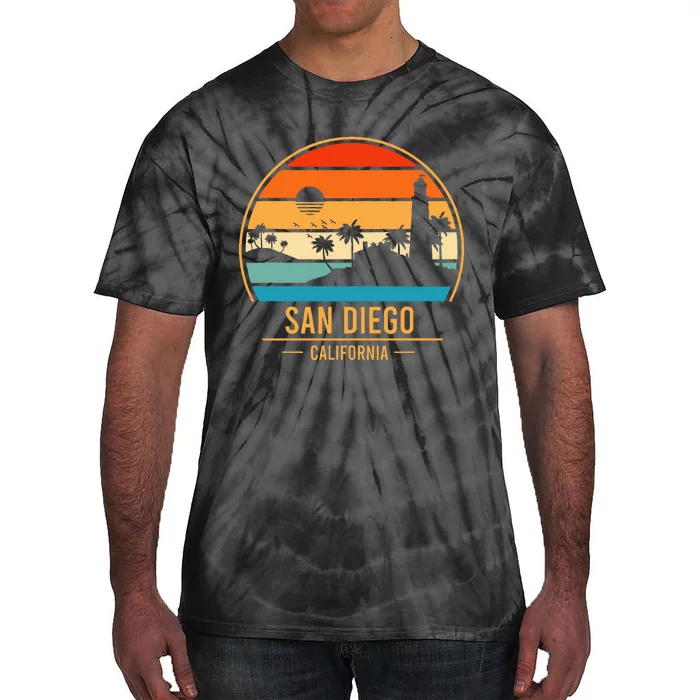 San Diego California Ca Tie-Dye T-Shirt