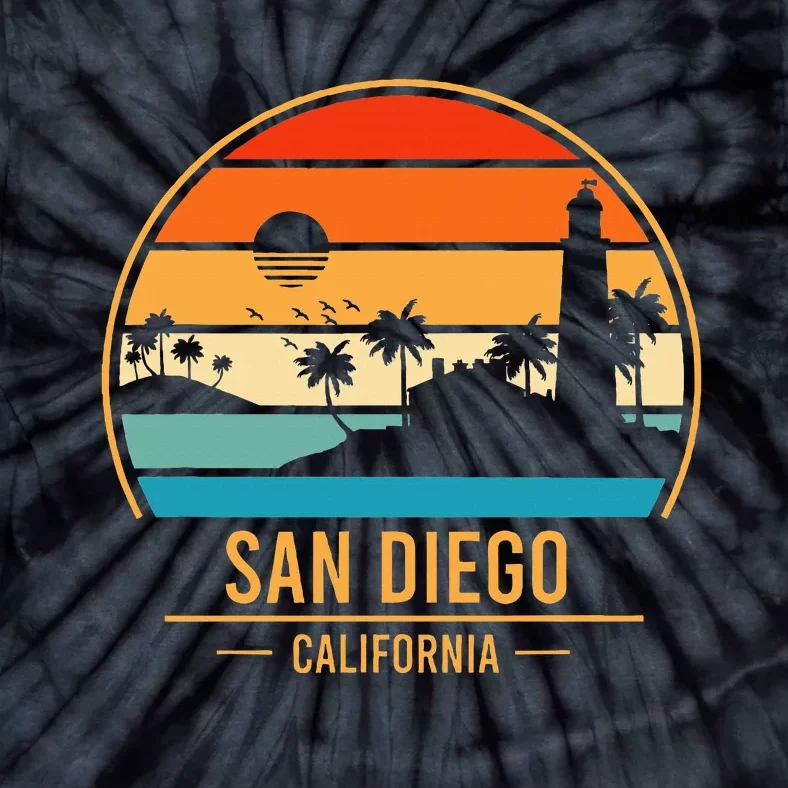 San Diego California Ca Tie-Dye T-Shirt