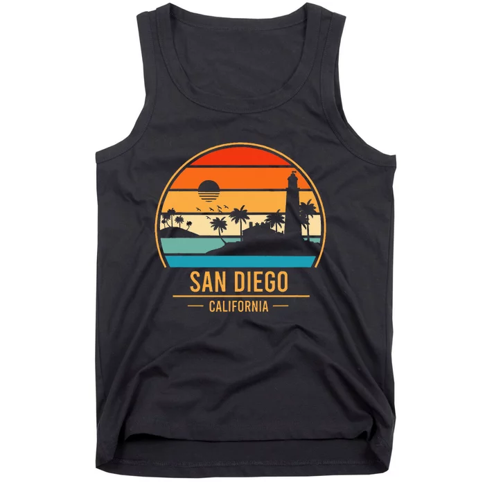 San Diego California Ca Tank Top