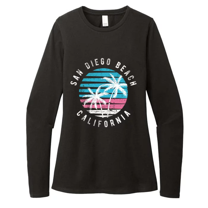 San Diego California Beach Surf Gift Cute Funny Gift Womens CVC Long Sleeve Shirt